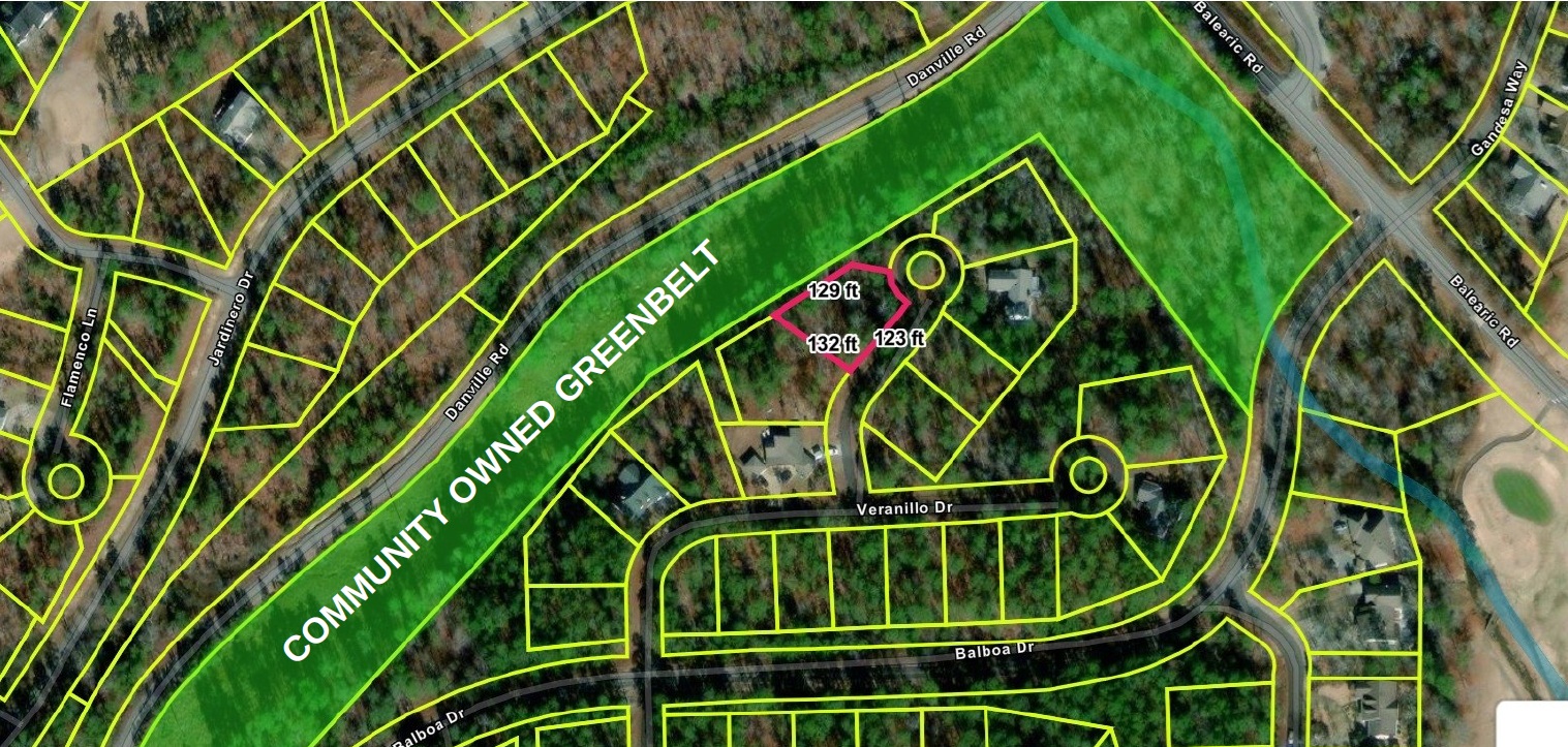 Aerial map of 5 Veranillo Way
