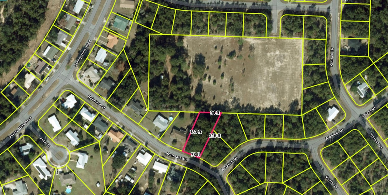 Aerial map of Quintara Court