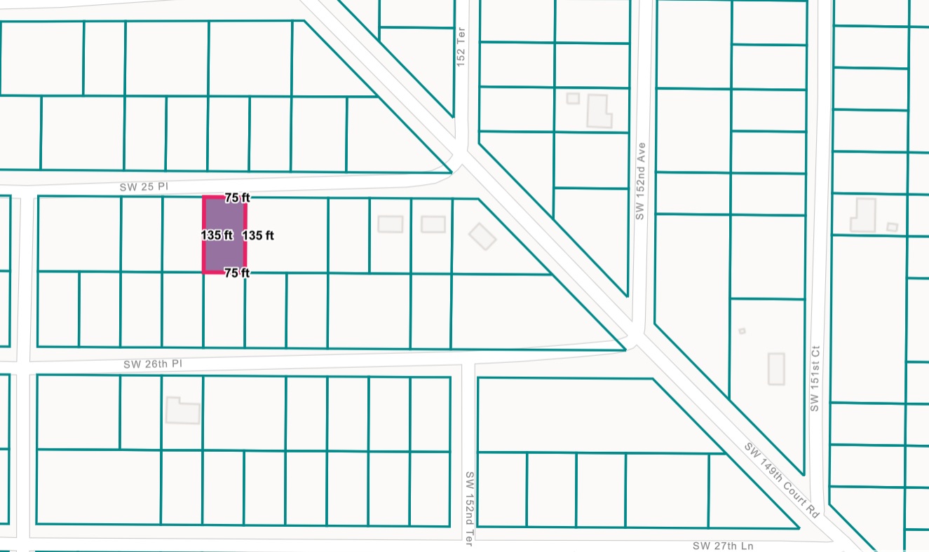 SW 25th Place location view 2