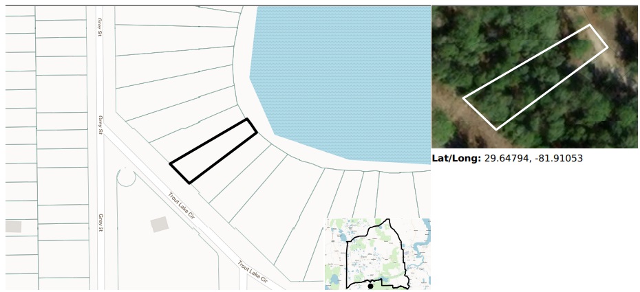 Trout Lake Circle location view 1